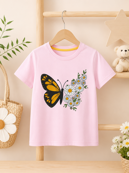 Butterfly kids summer t-shirt