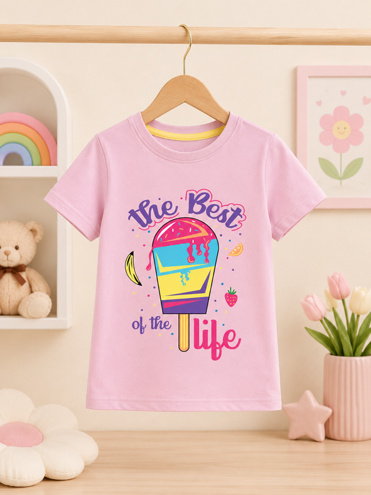 Best life kids summer tshirt