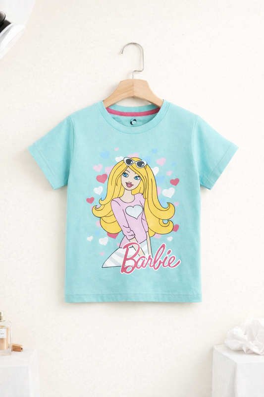 Barbie girl kids summer tshirt