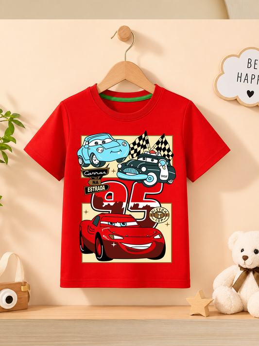 Cars Kids Summer T-Shirt