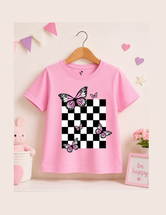 Butterfly kids summer tshirt