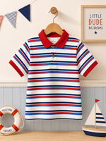 Red Stripe Summer Shirt