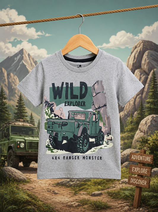 Wild kids summer tshirt